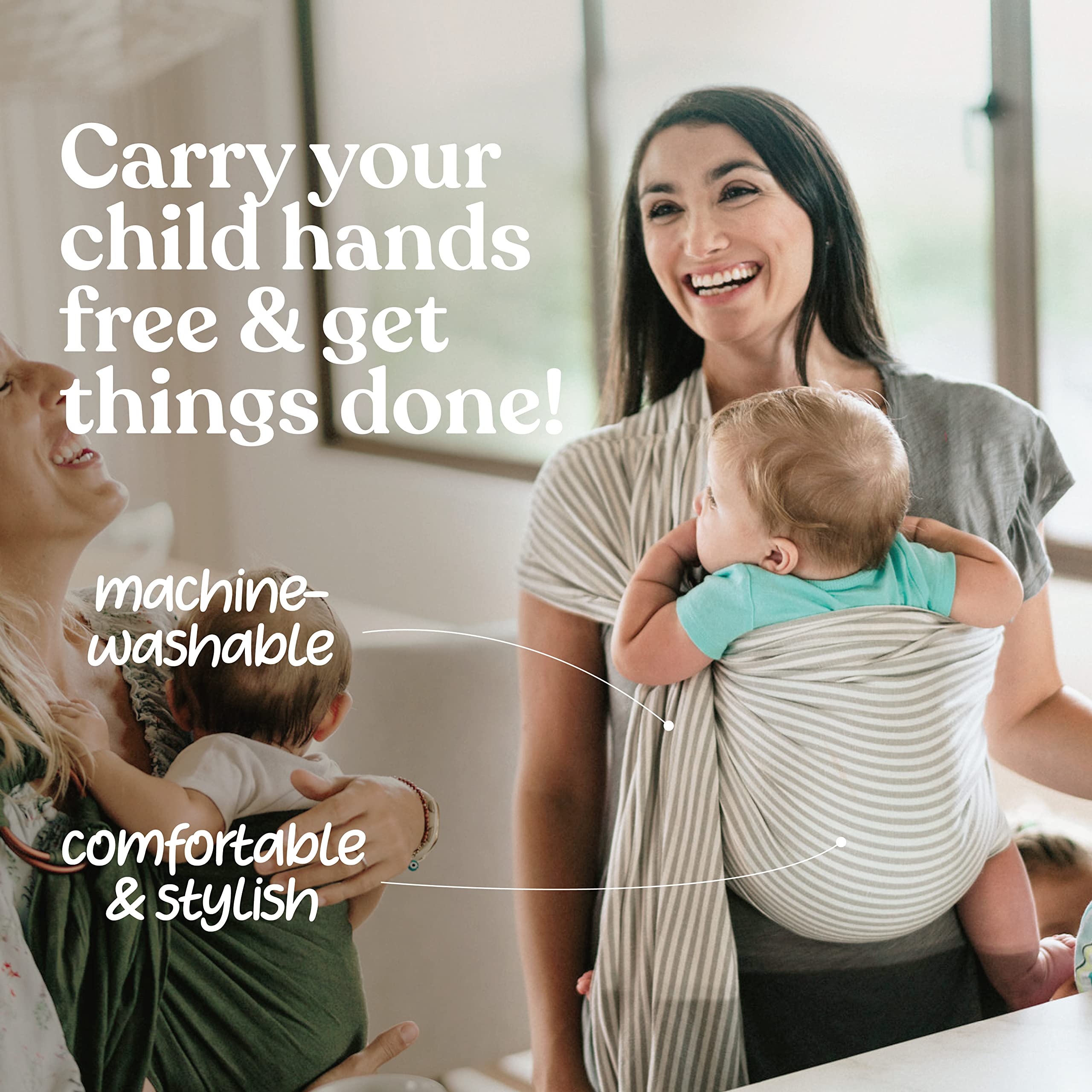 Nalakai ring sling tail-nursing-cover offers private feeding on the go.