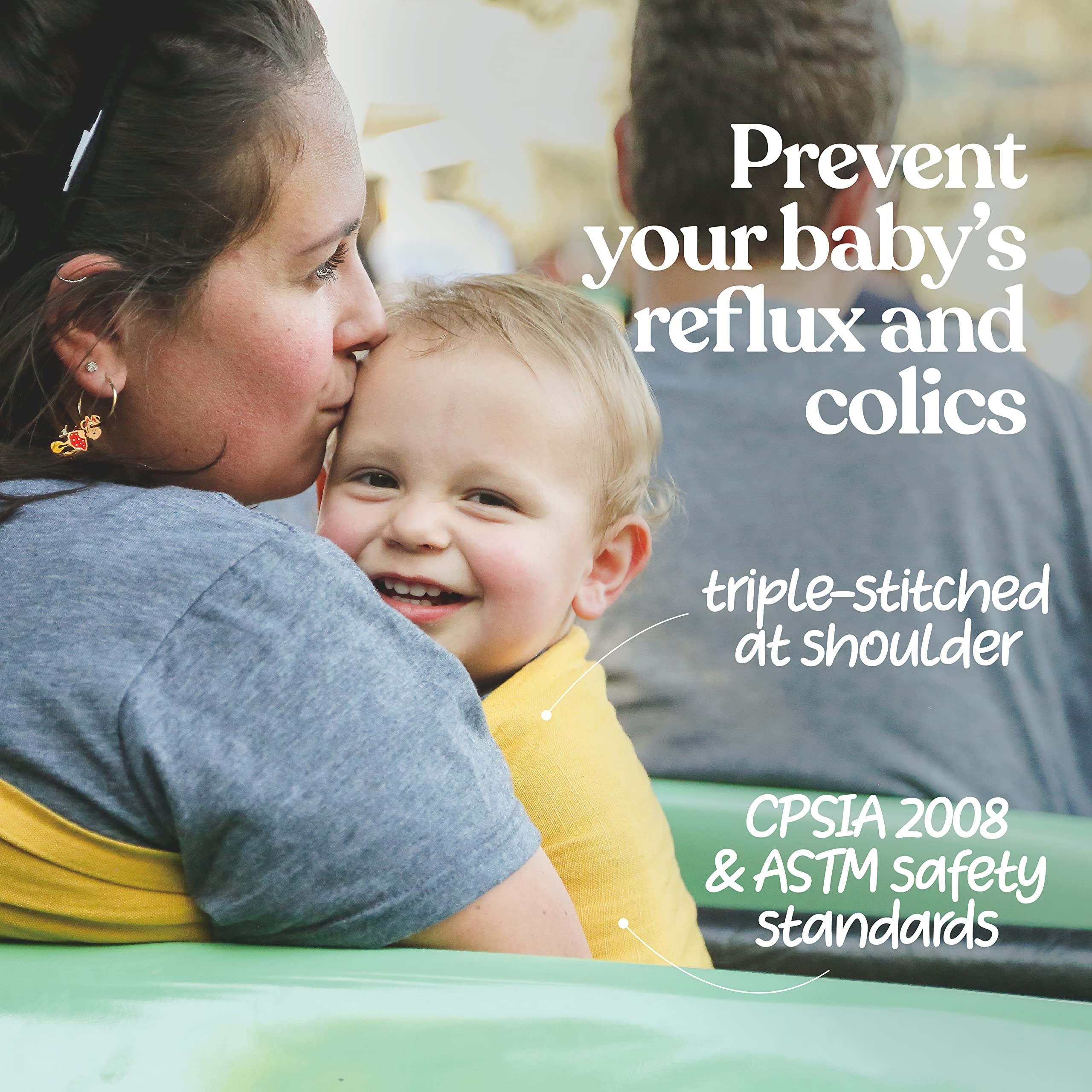 Nalakai Ring Sling temperature-regulation feature keeps baby comfortable.