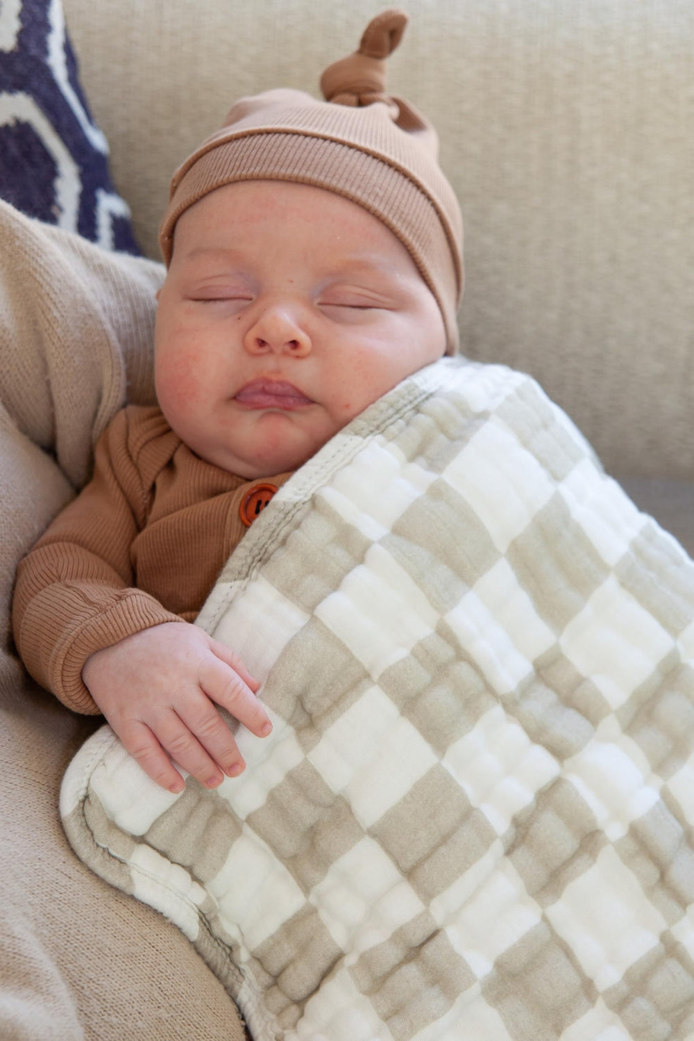 Nana Baby Organics hypoallergenic burp cloth gentle on delicate skin