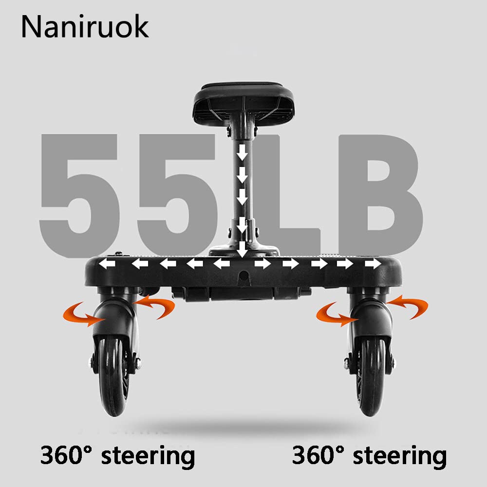 Naniruok durable board rated up to 55 lbs for lasting use
