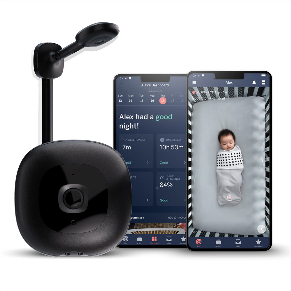 Nanit Pro camera wall mount delivers secure, steady monitoring from a fixed crib vantage.