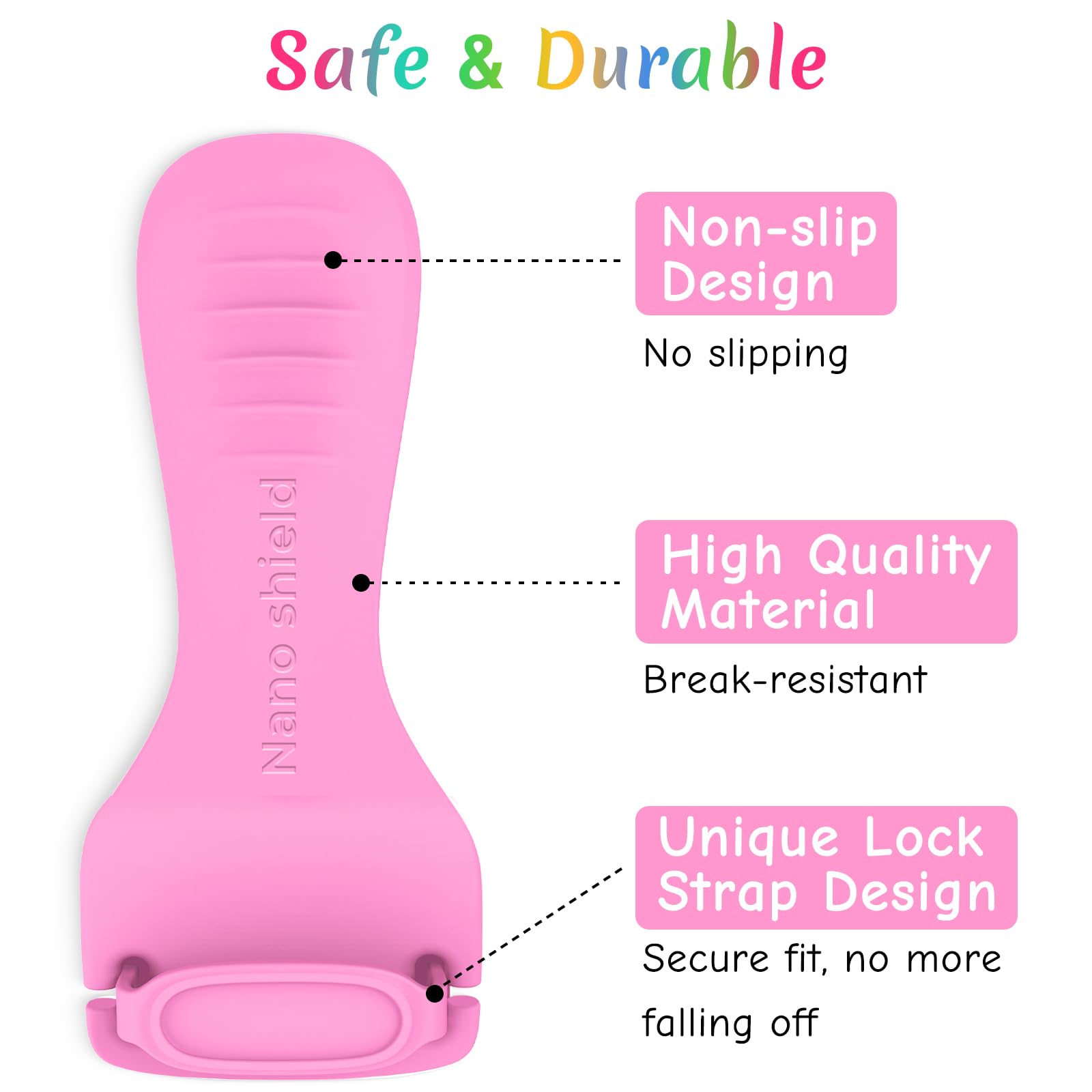 Durable materials of Nano Shield Buckle Release Tool for frequent use.