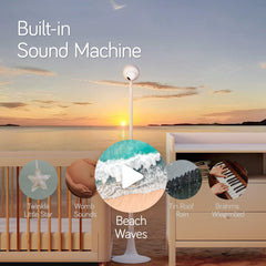 NANOBÉBÉ monitor cry and motion detection triggers instant alerts.