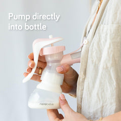 NANOBÉBÉ fast-heating bottle 5oz grey for quick warming on-the-go