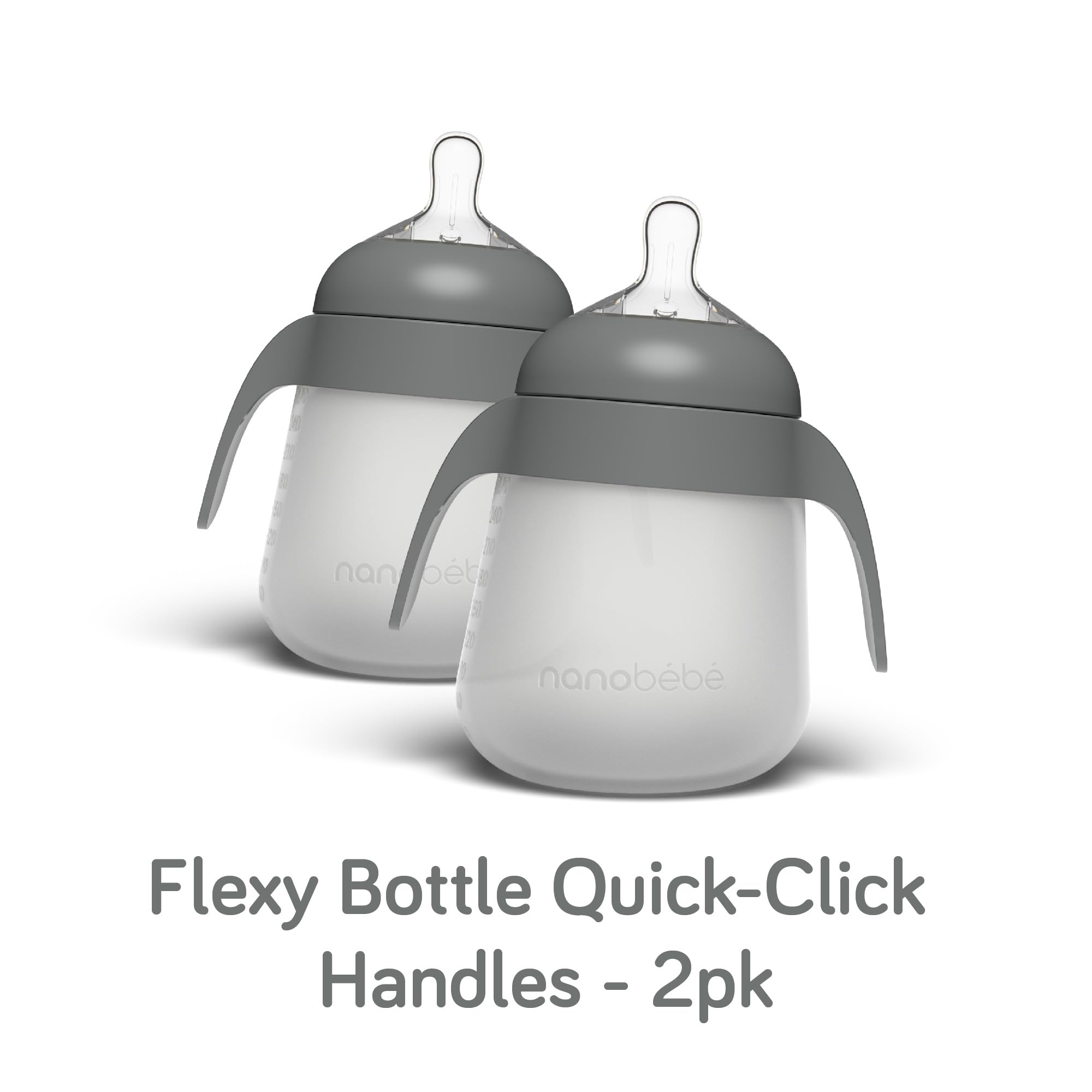 Nanobébé Flexy transition helps babies move toward sipping practice with confidence.