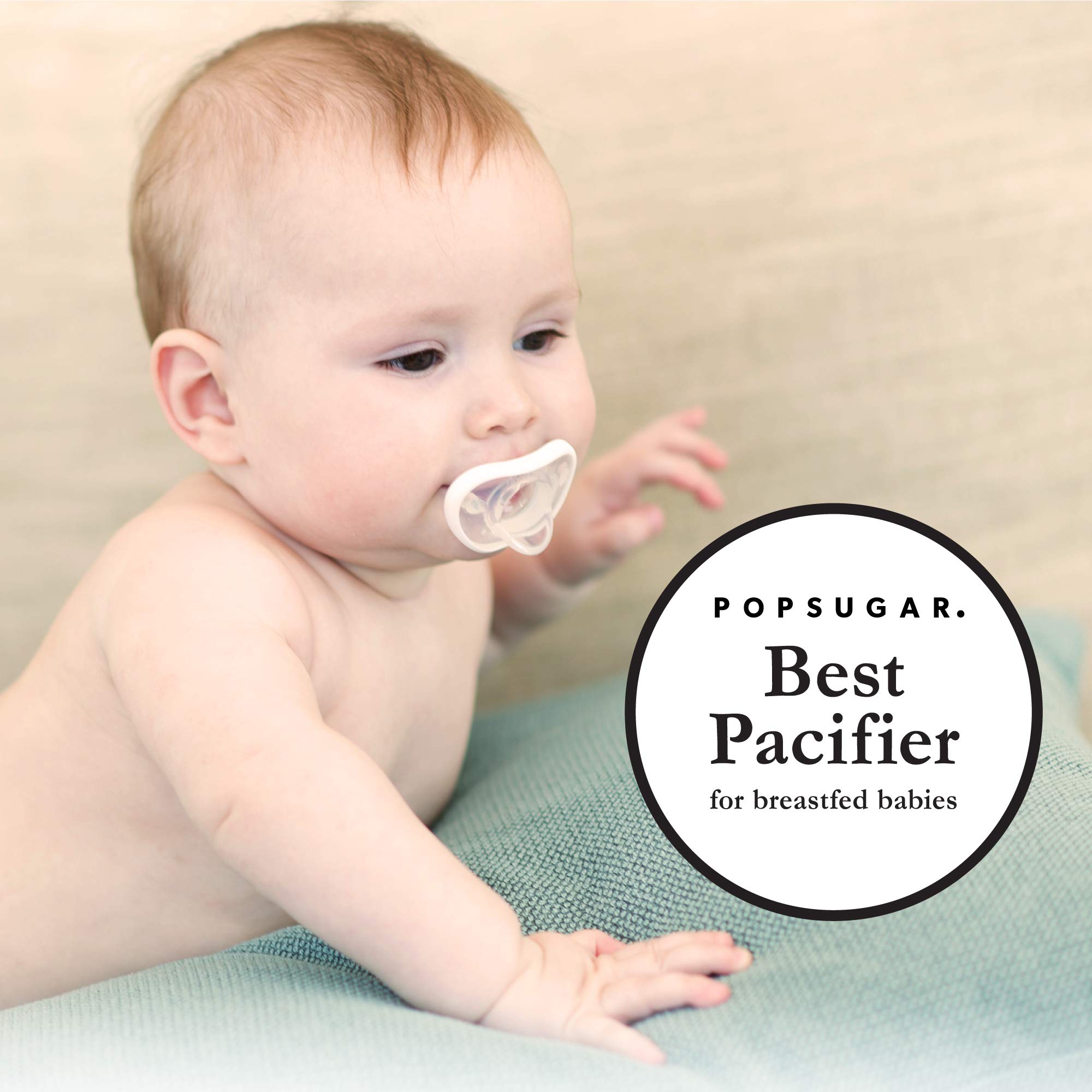 Nanobébé four-pack teal grey packaging ideal for baby registry gifts.