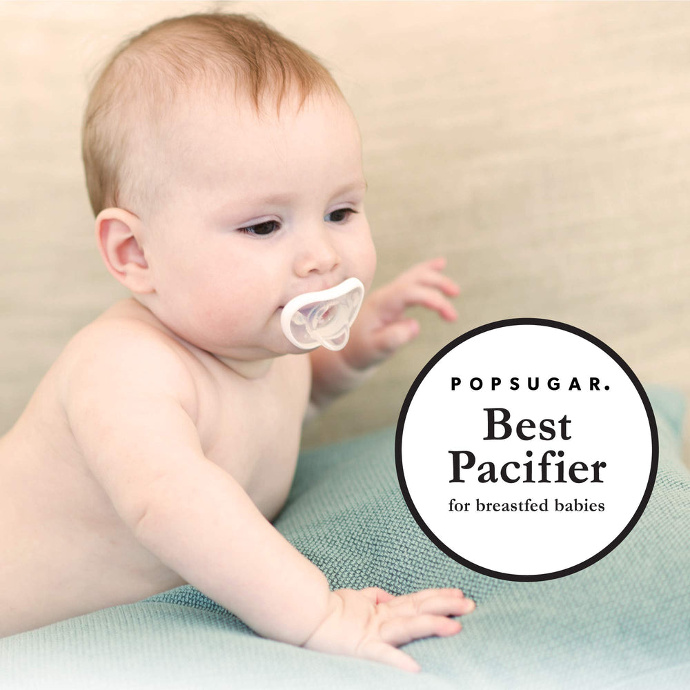 Nanobébé pacifier gift set ideal for baby registry and gifting
