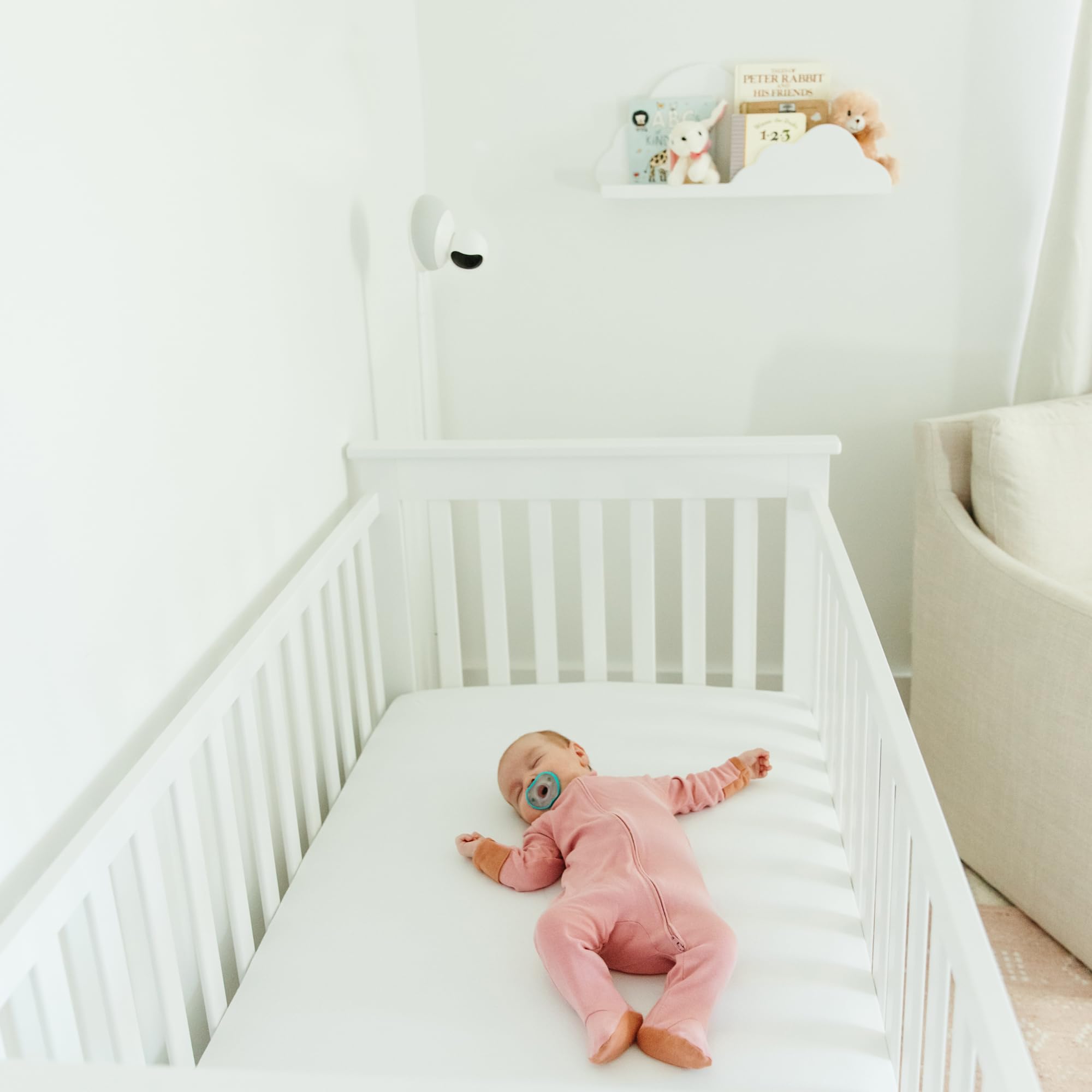 Nanobébé baby pacifier soft silicone texture for gentle soothing