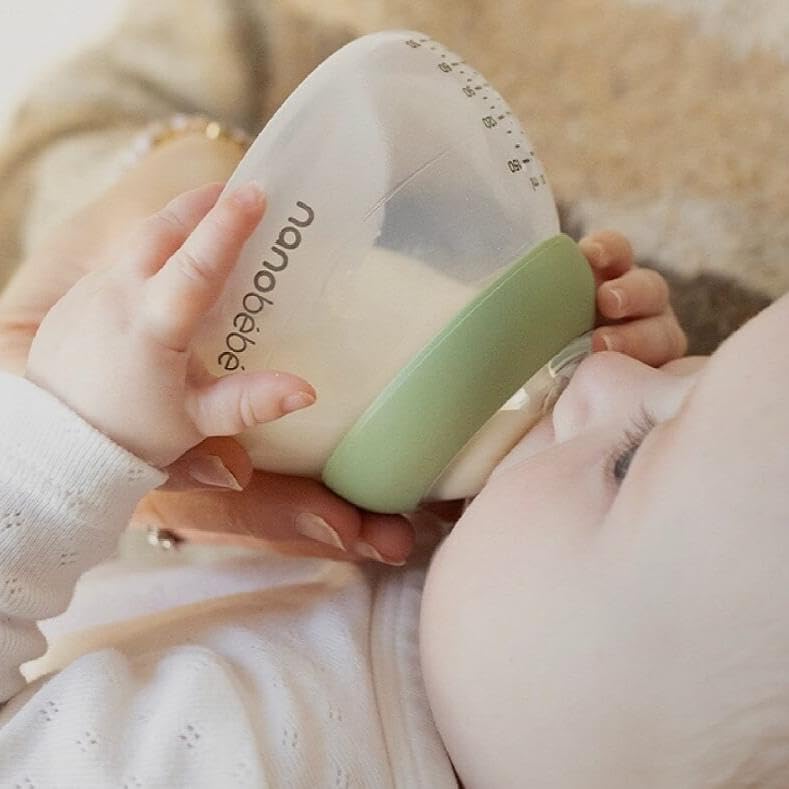 NANOBÉBÉ storage/travel bottle highlighting portability and convenience