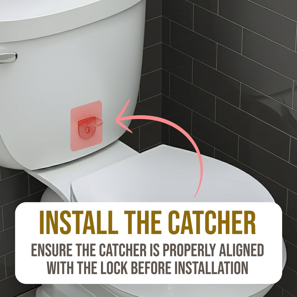 NANZO toilet-lock-universal-fit fits most standard toilets for growing families.