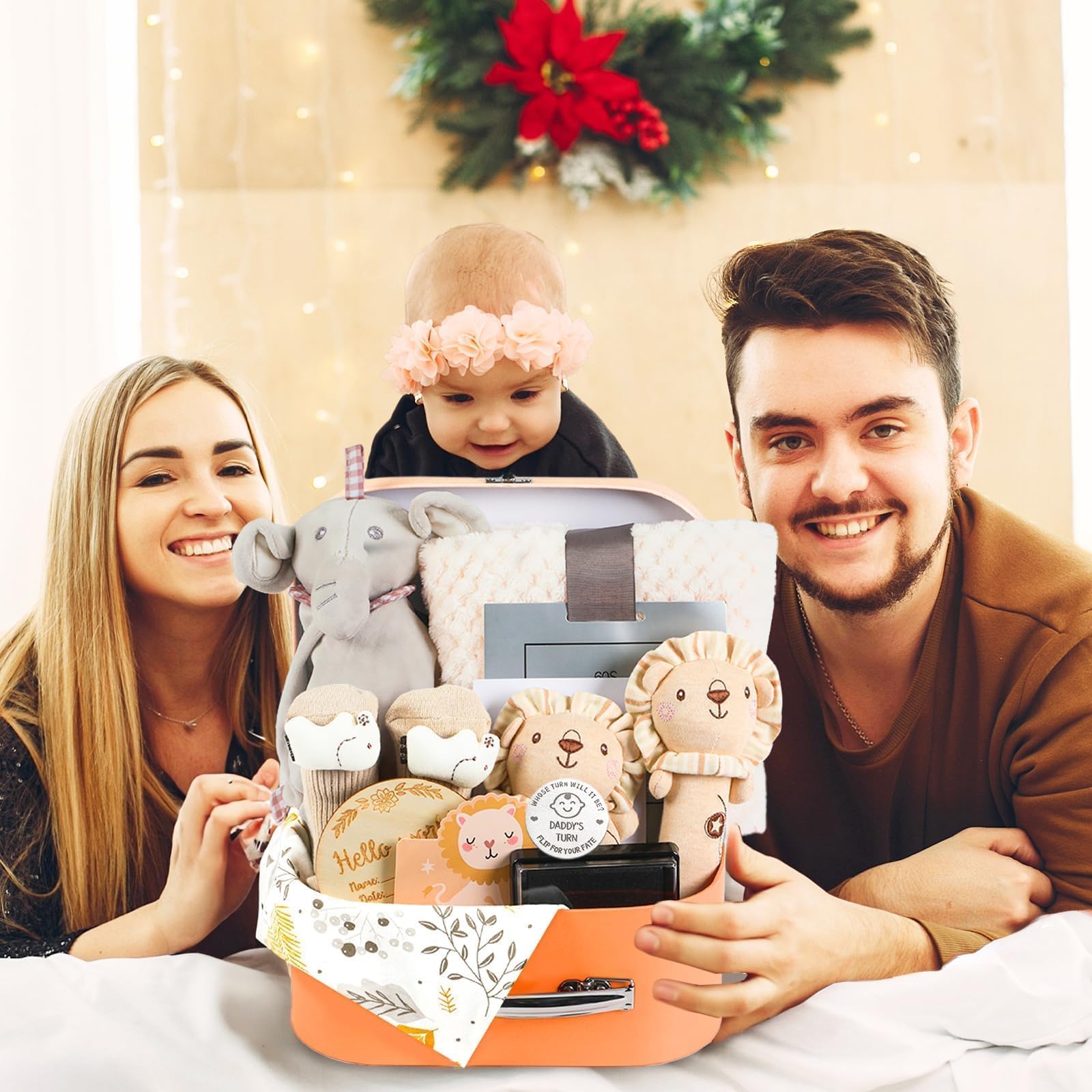 Naozinebi decision coin image: playful milestone keepsake for family memories.