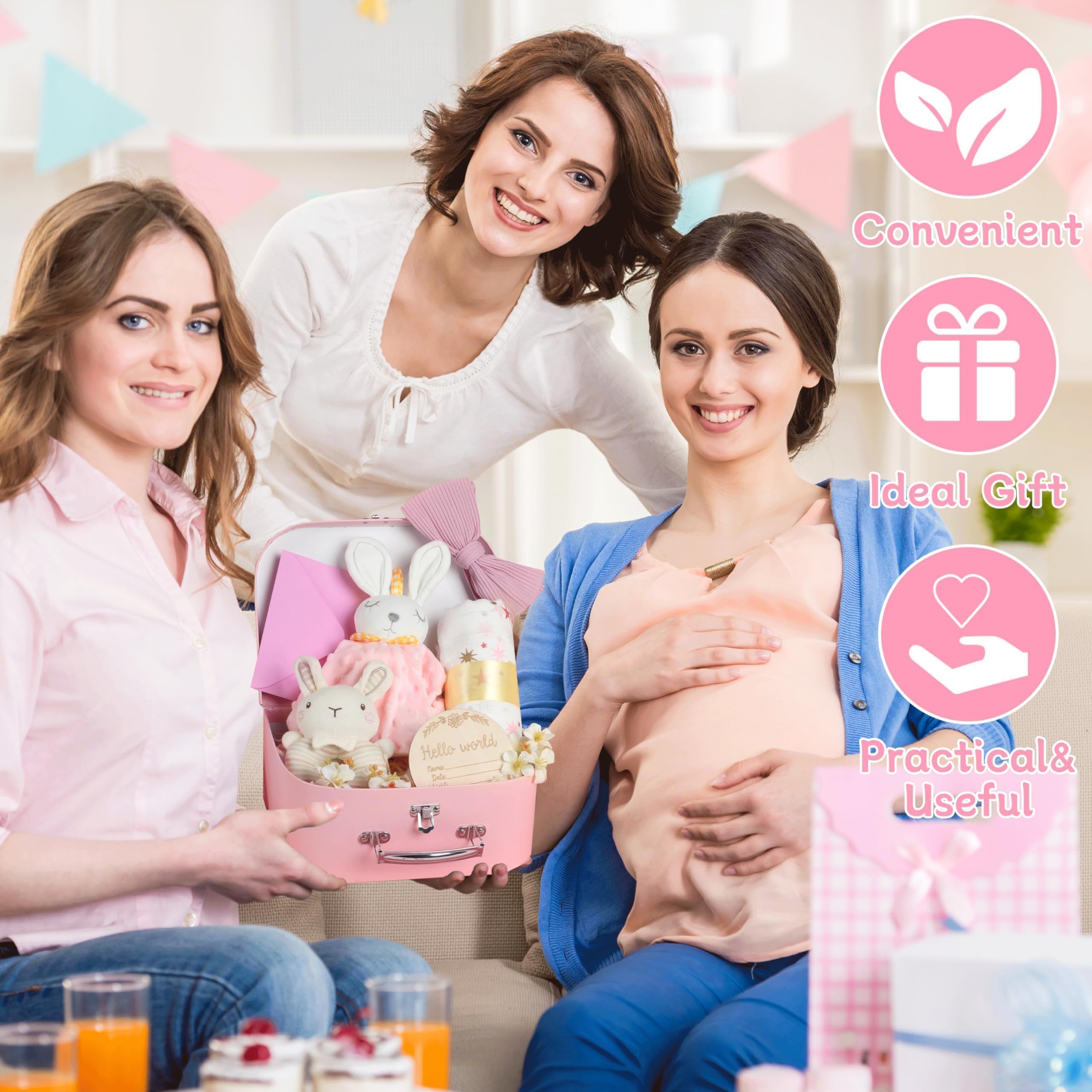 Naozinebi pink dress baby styled outfit for newborn photos and celebrations.