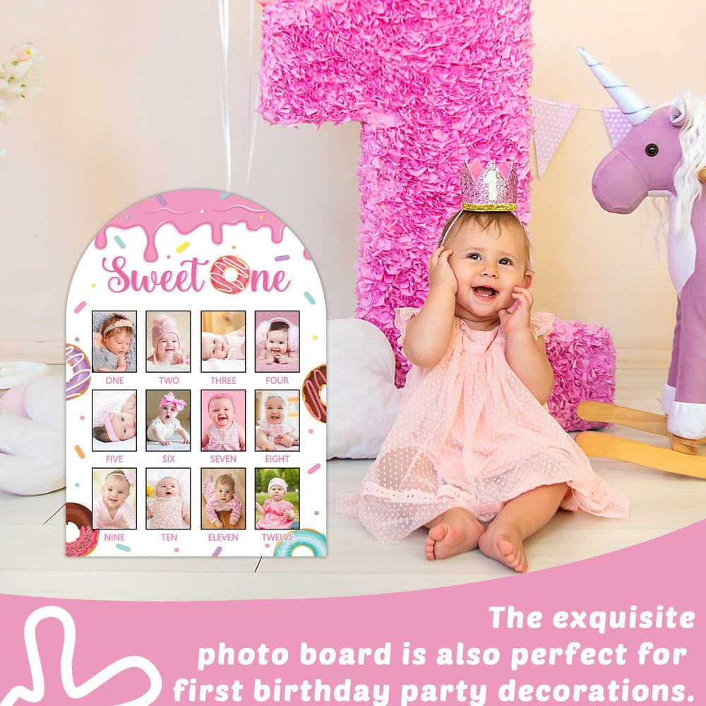 Naozinebi Sweet One photo board packaging, a thoughtful baby gift option
