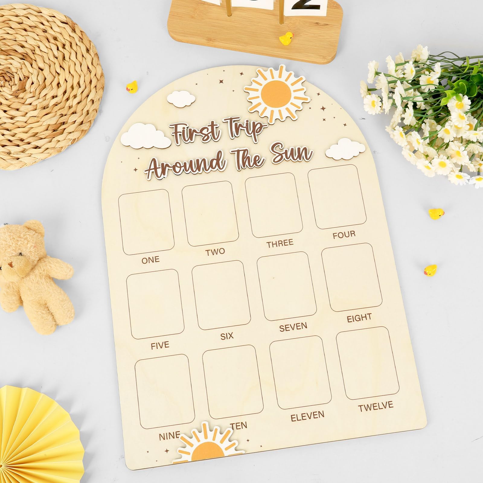 Naozinebi wood sign is sturdy and durable for long-term keepsakes.