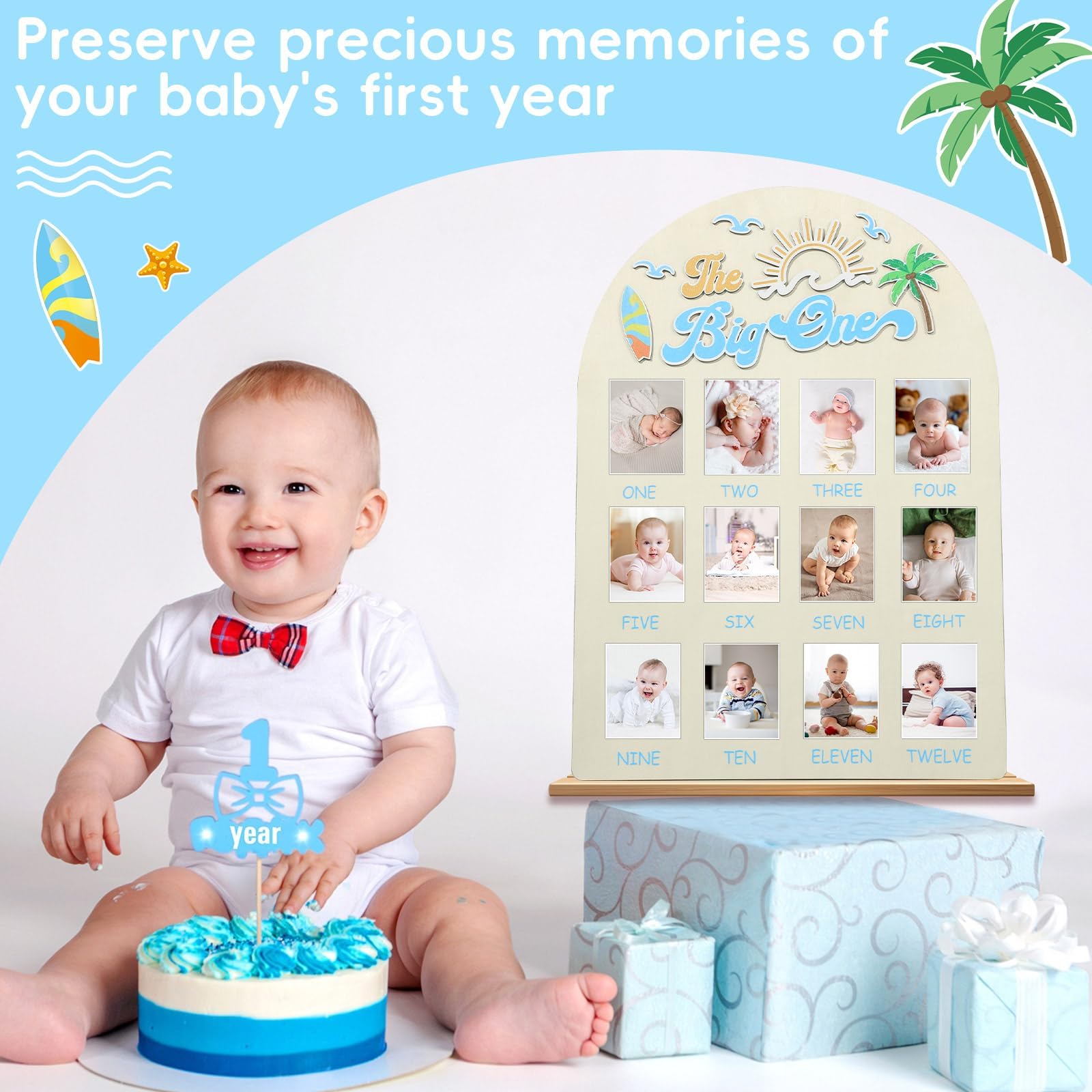 Naozinebi wood sign emphasizes durable material for lasting keepsakes.