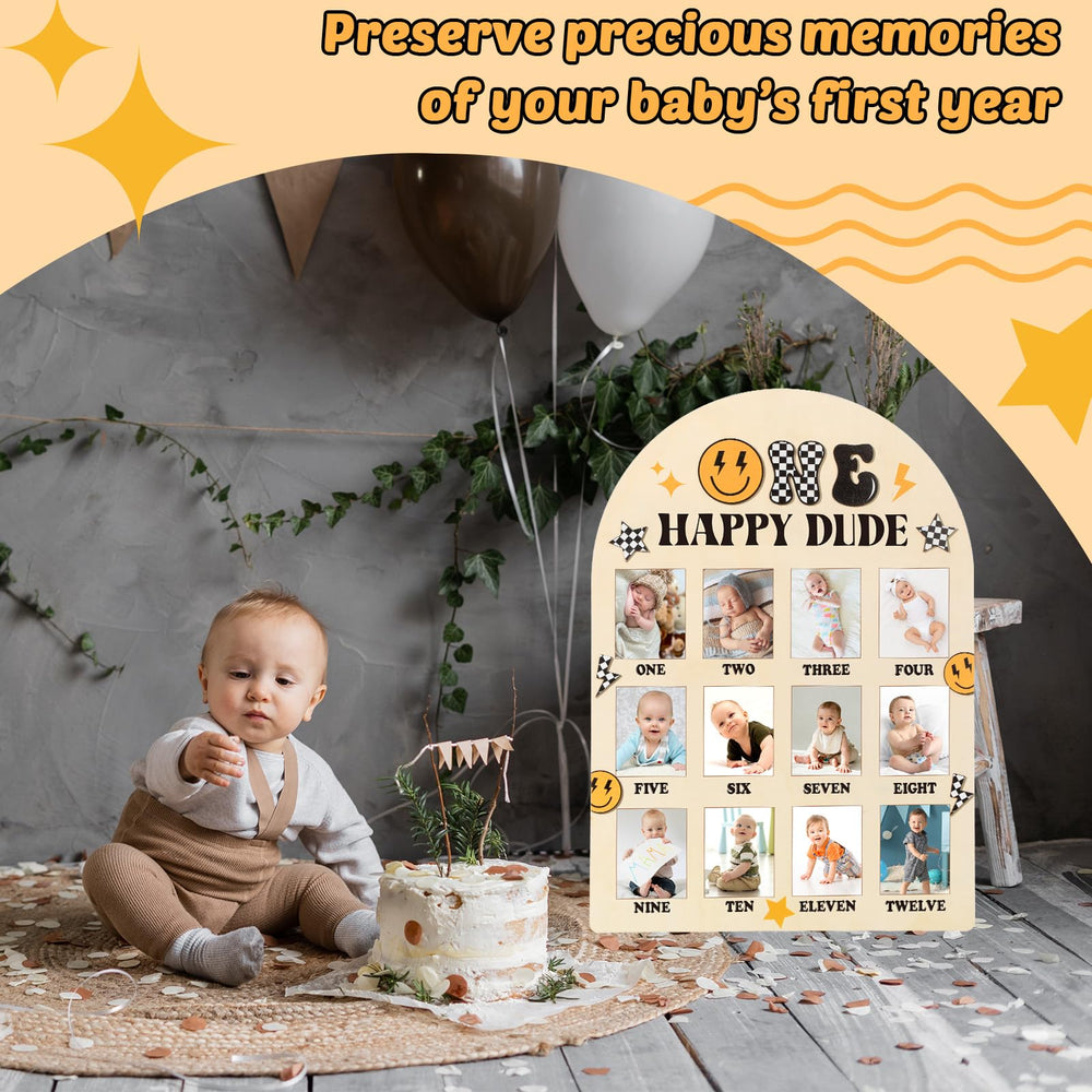 Naozinebi wooden photo board closeup shows smooth finish