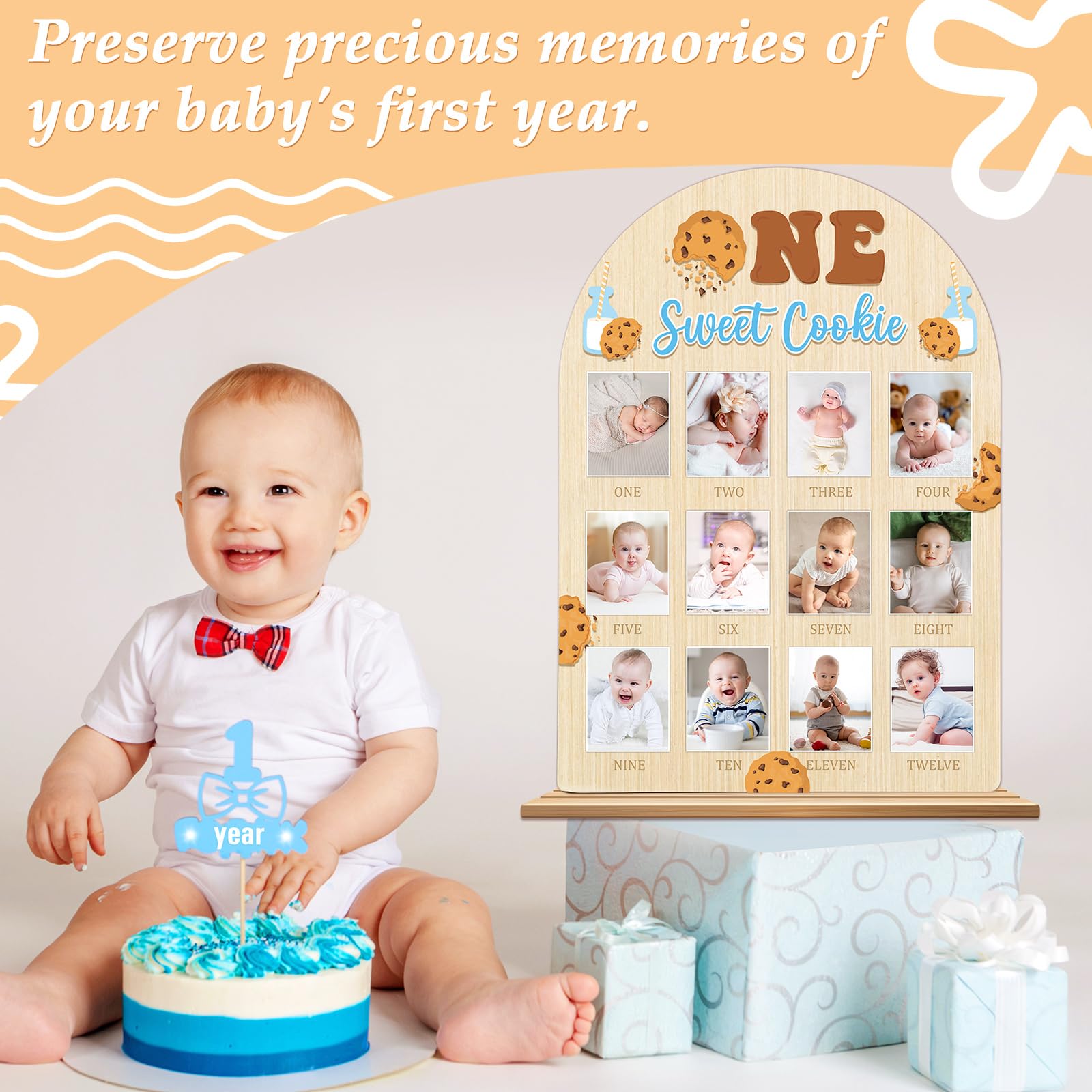 Naozinebi wooden sign with rounded corners for safe kids' room decor