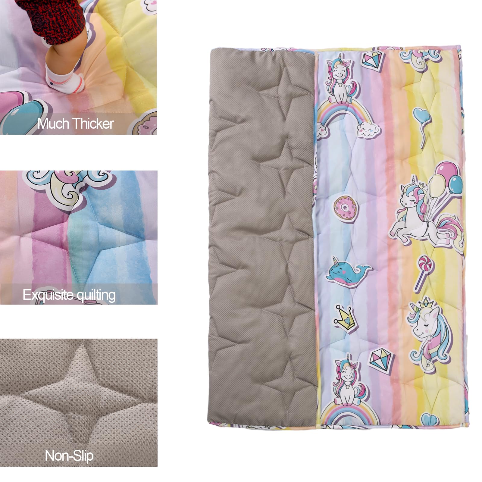 NapCure thicker padding creates a cozy zone away from hard floors
