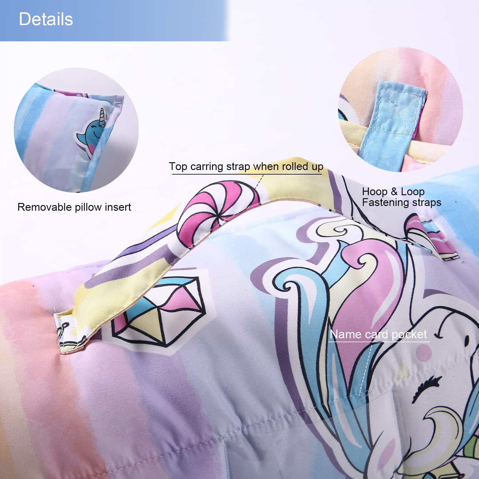 NapCure nap mat roll demonstrates travel-friendly design with easy roll-and-go.
