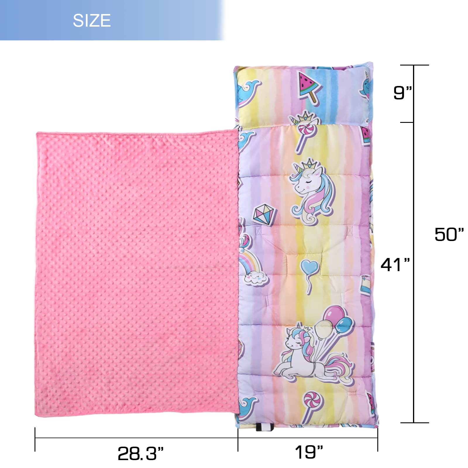 NapCure reinforced seams highlight durability during washing and daily use.