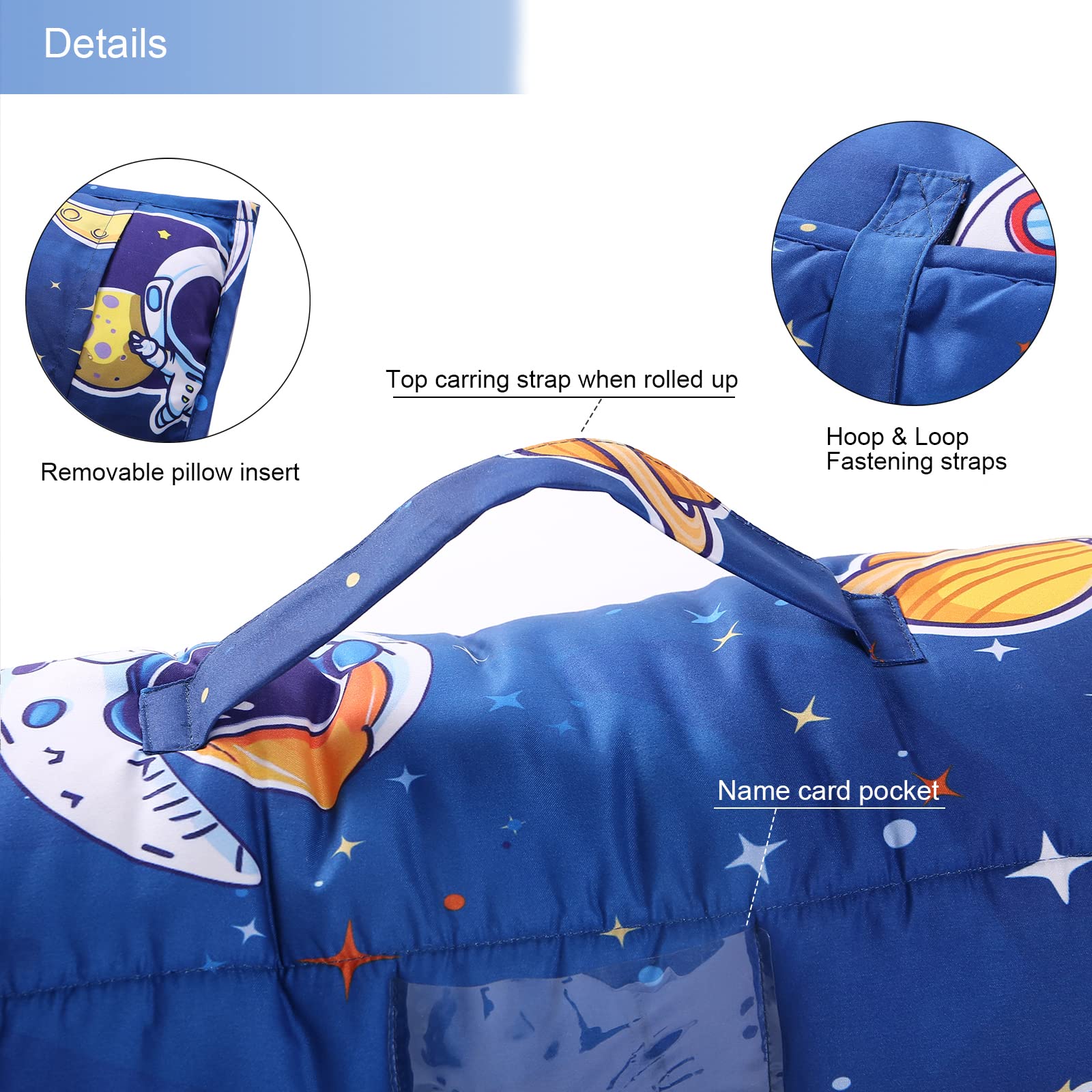NapCure nap mat with removable pillow for flexible naps