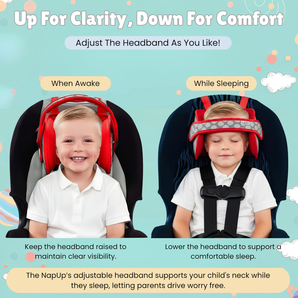 NAPUP crash-tested to US FMVSS 213 image conveys safety-conscious design