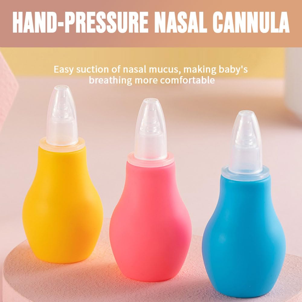 Nasal aspirator baby pink cleaning-sanitization-capability highlights easy sterilization.