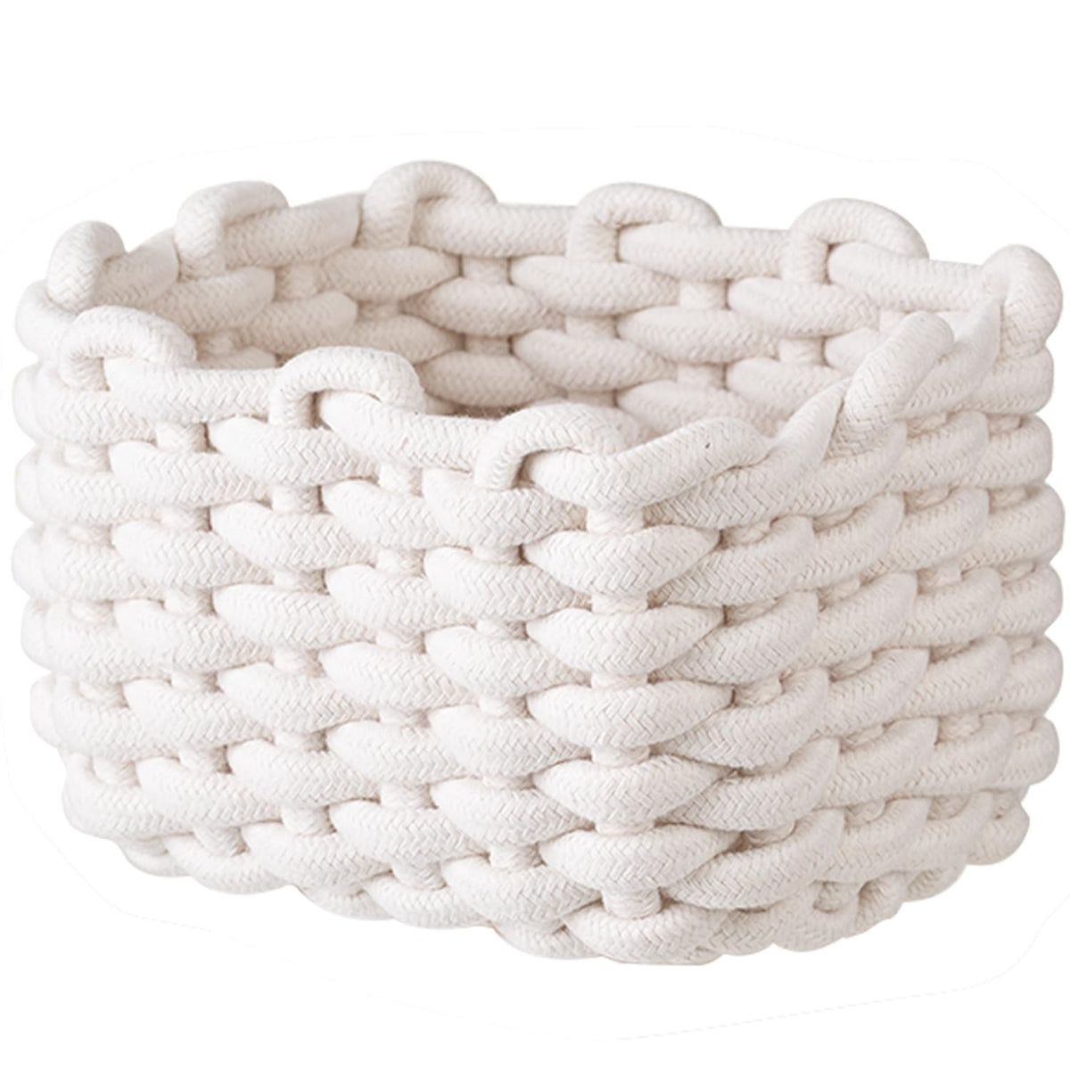 Nashibowu small storage square basket compact design ideal for tight spaces.