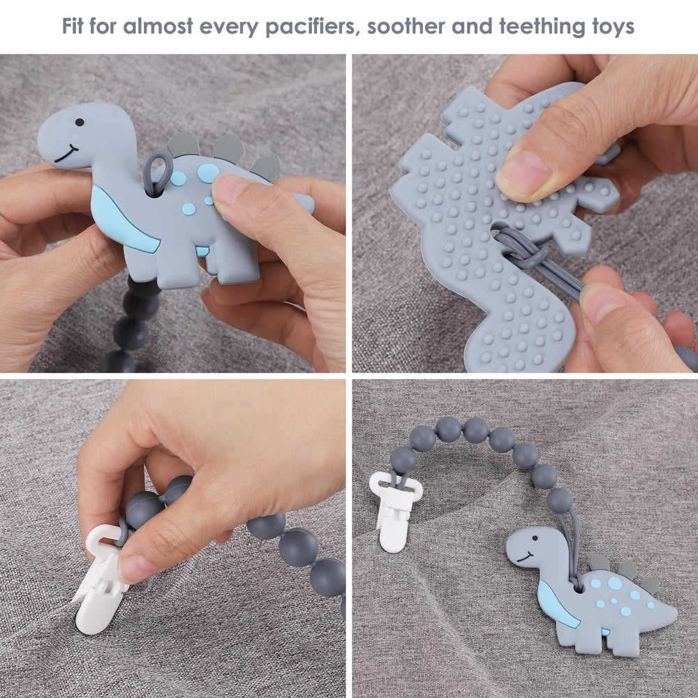 NASHRIO clip cleans easily with soap and water.