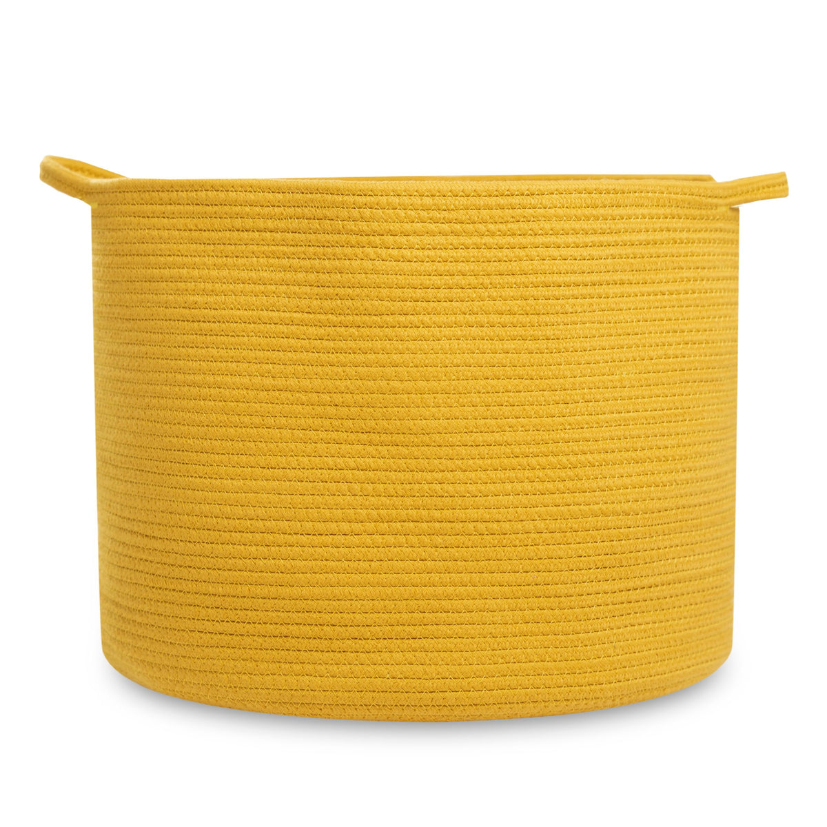 Natemia extra-large woven storage basket close-up showing durable rope weave for sturdy organization
