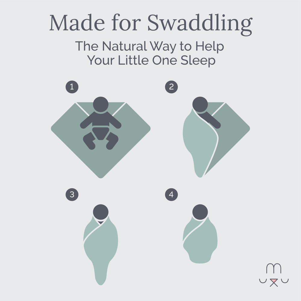 Natemia Muslin Blanket breathable muslin for year-round baby comfort.