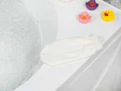 Natura Bath natural cellulose sponge showcases soft, absorbent cleansing