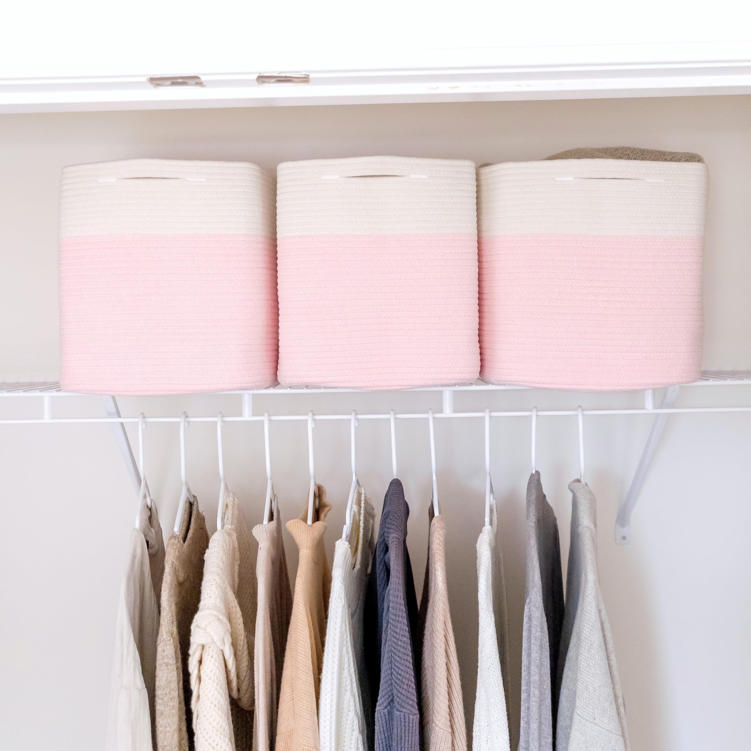 NaturalCozy organized toy shelves in nursery demonstrate practical storage