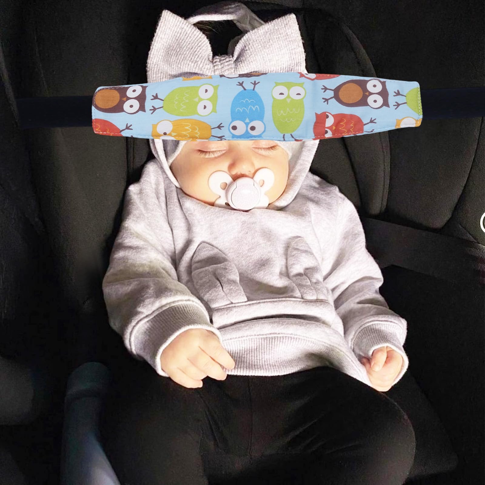 Naturahand machine-washable headrest band easily cleans after trips.