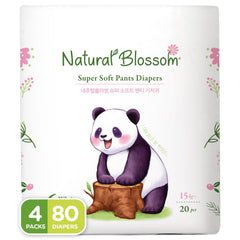 Natural Blossom pull-on diapers offer ultra-slim profile for active toddlers' mobility