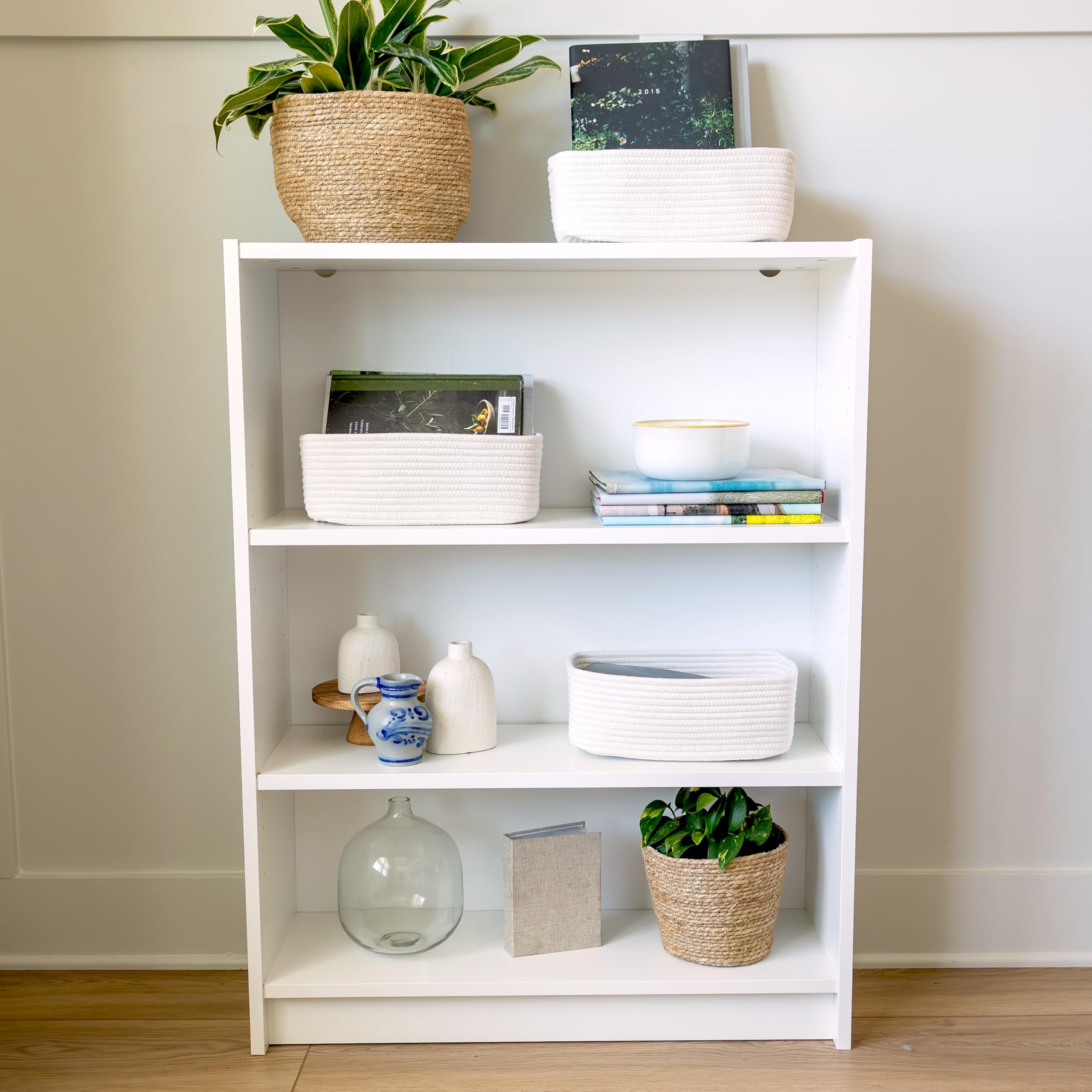 NaturalCozy closet cube storage helps tidy wardrobe accessories