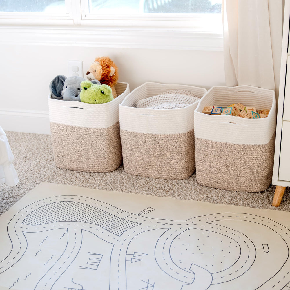 NaturalCozy closet-socks-storage-bin enhances tidy seasonal wardrobe storage.