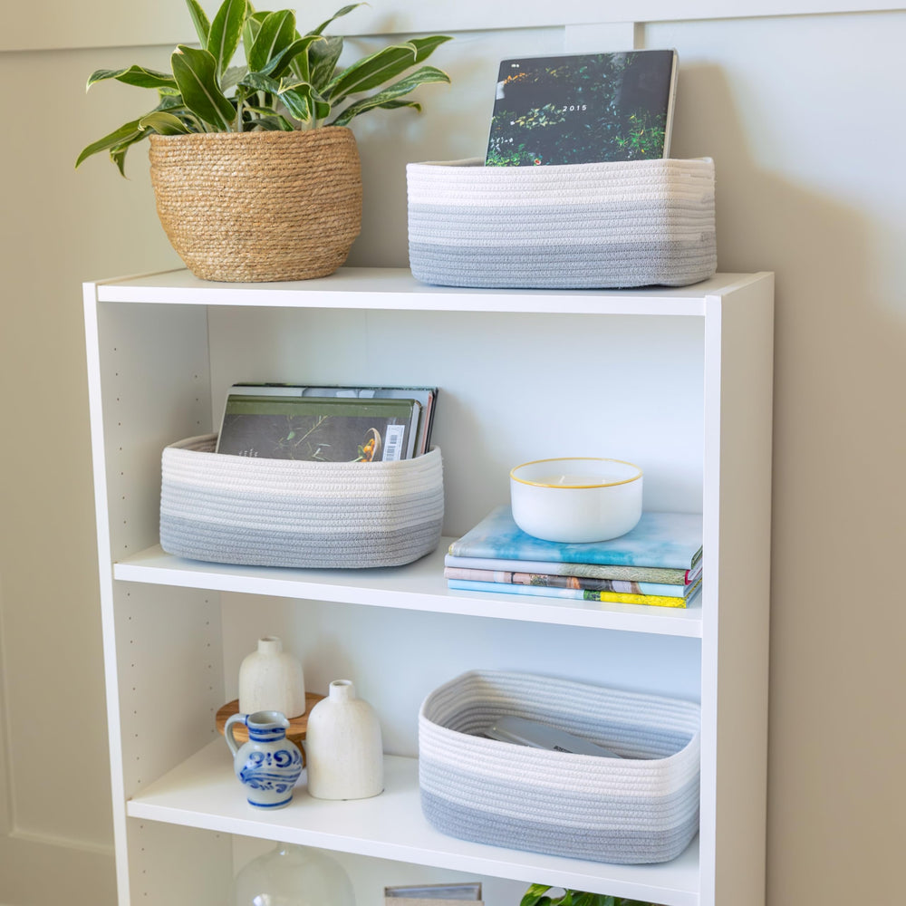 NaturalCozy hidden reinforced handles blend in for easy, heavy-load access.