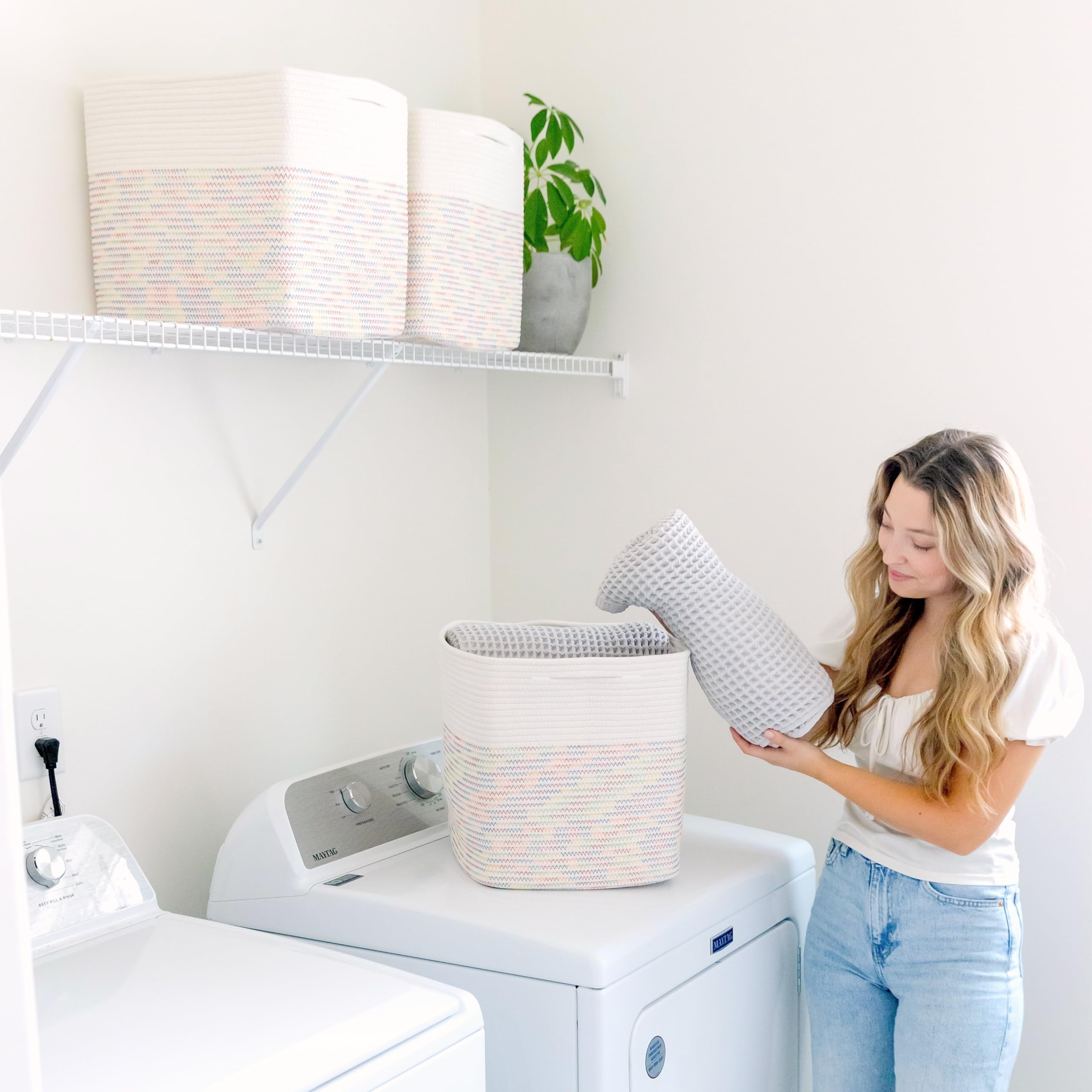 NaturalCozy kids toy organization setup on a shelf shows practical use.