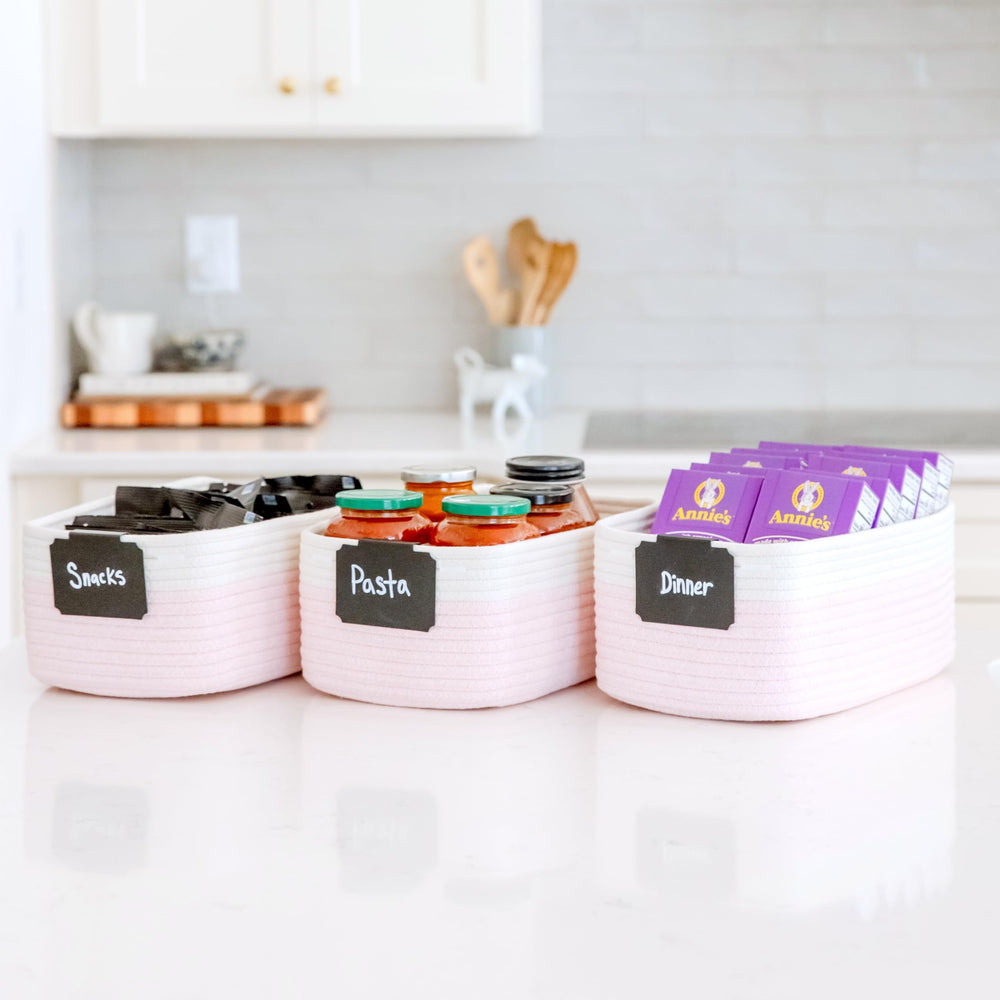 NaturalCozy rectangle basket ready-to-gift packaging featuring branded leaf design.