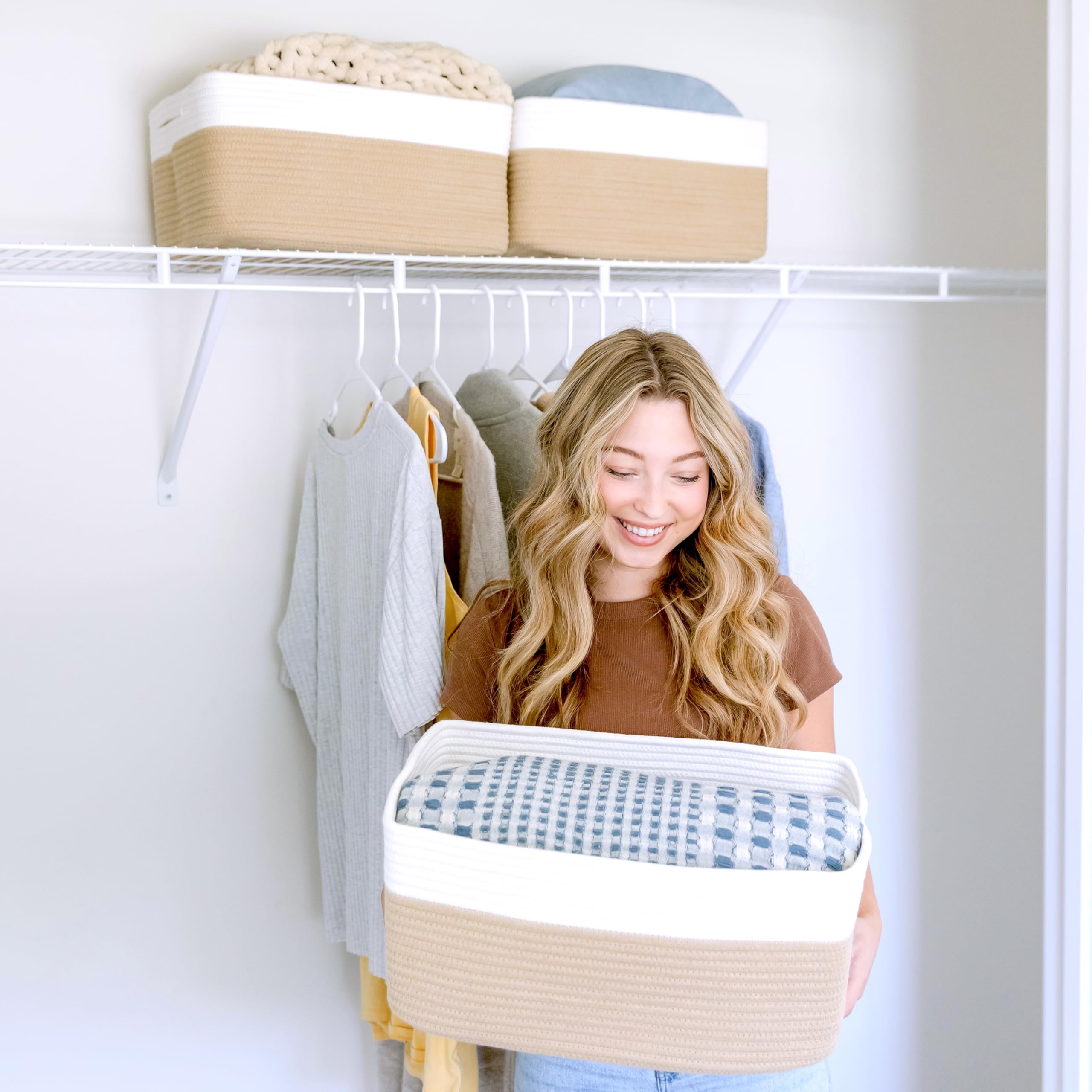 NaturalCozy reinforced seams ensure long-lasting use in busy homes.