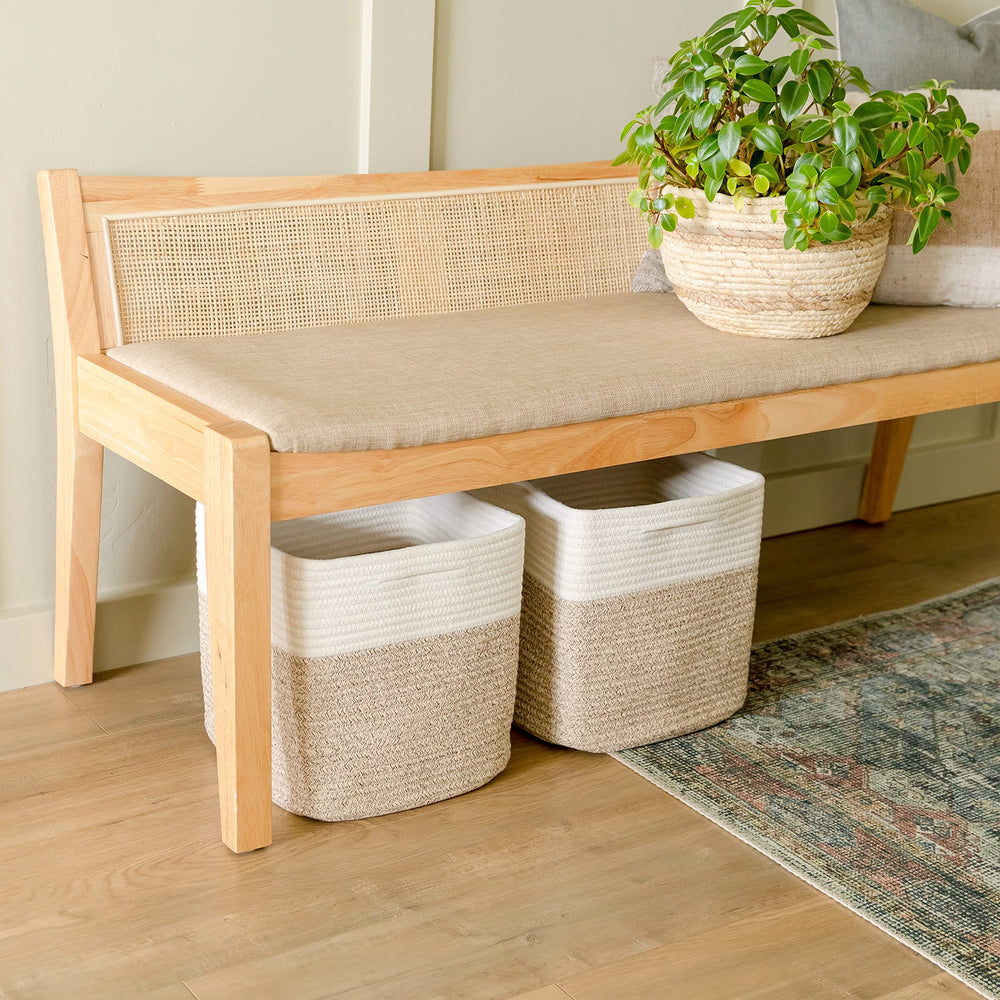 NaturalCozy storage cubes toy-bin-in-use shows versatile kid-friendly organization in playroom