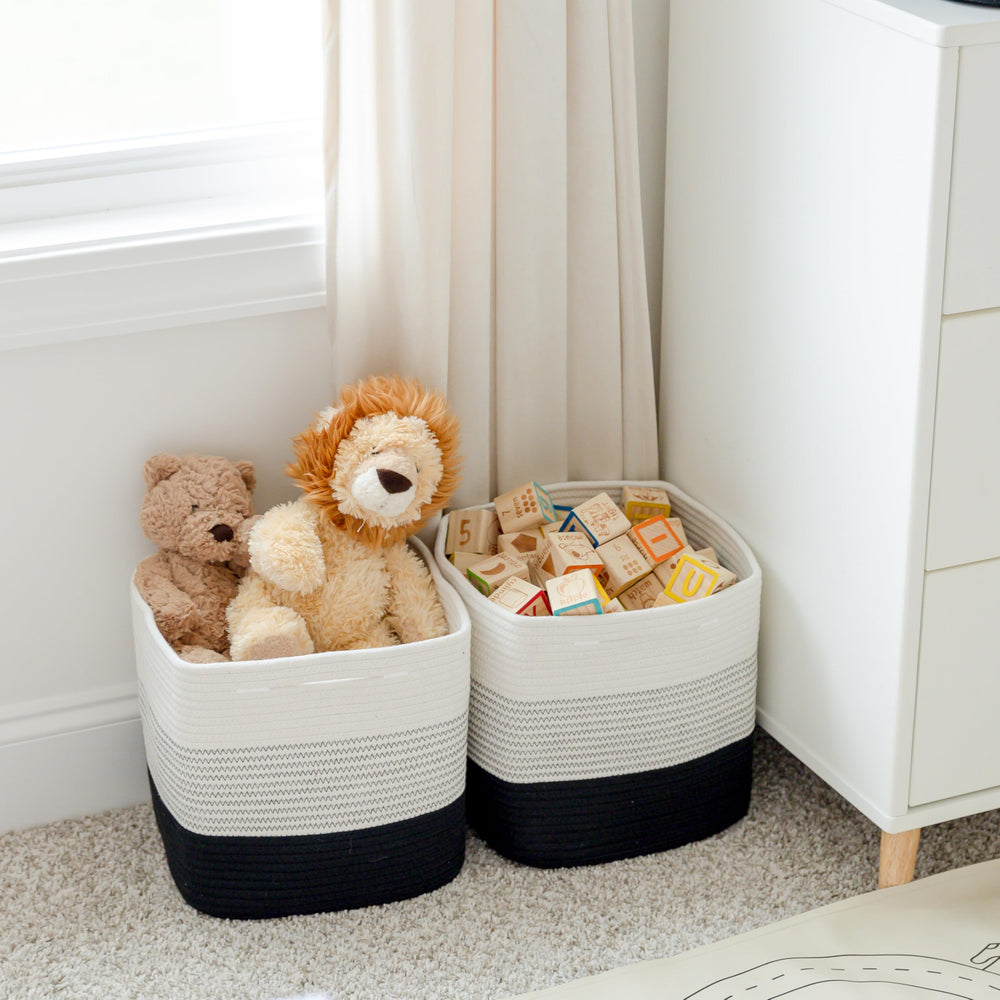 NaturalCozy 3-pack displayed on a shelf for organization