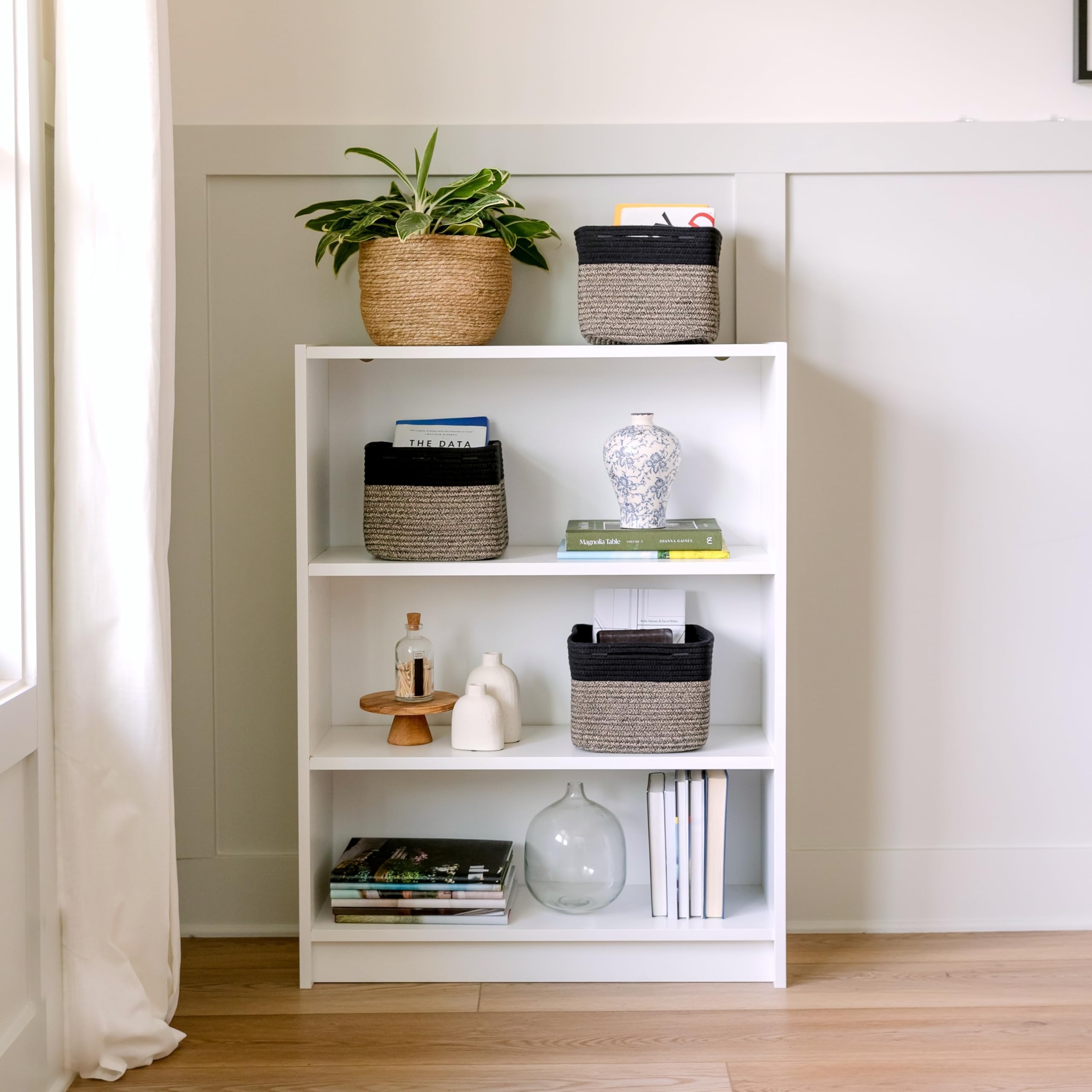 NaturalCozy gift-packaging-ready storage cubes