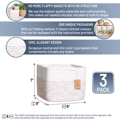 NaturalCozy storage cubes offer 28% more internal space for toys, blankets, and socks.