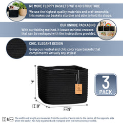 NaturalCozy storage cubes structure form shows firm shape and wrinkle resistance