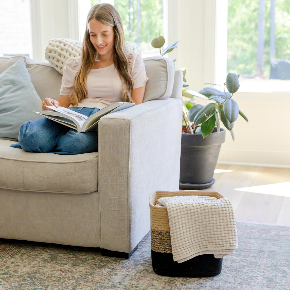 NaturalCozy toy bin kids-room shows durable, safe organization for playtime and cleanup