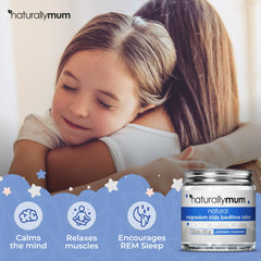 NaturallyMum magnesium lotion ingredients coconut oil highlight skin-nourishing moisture.