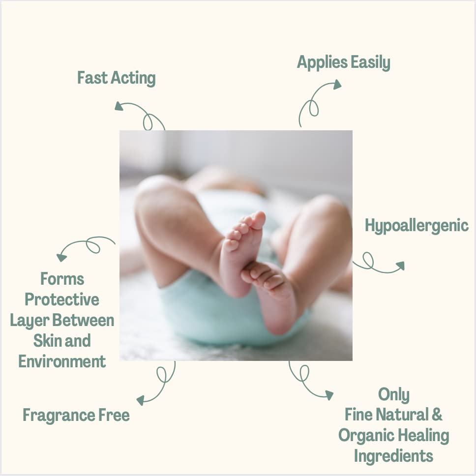 NatureONLY organic plant and mineral-derived ingredients provide gentle care for delicate skin.