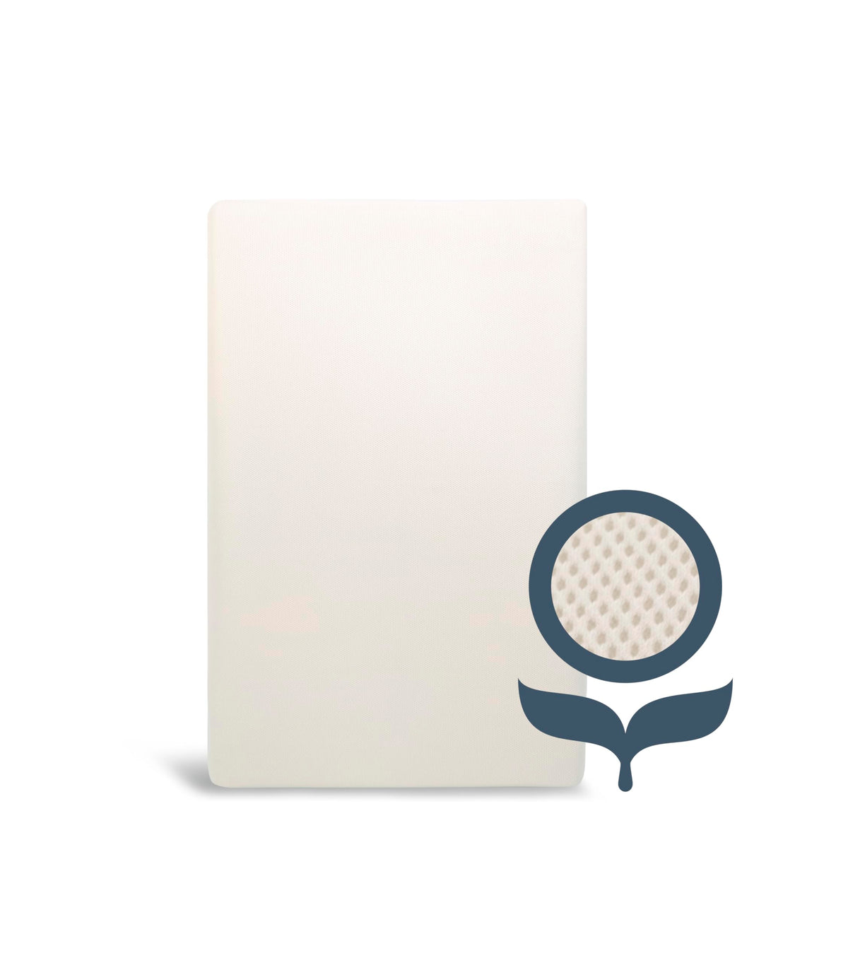 Naturepedic Organic Mini Crib Mattress breathable design for cooler, more comfortable naps